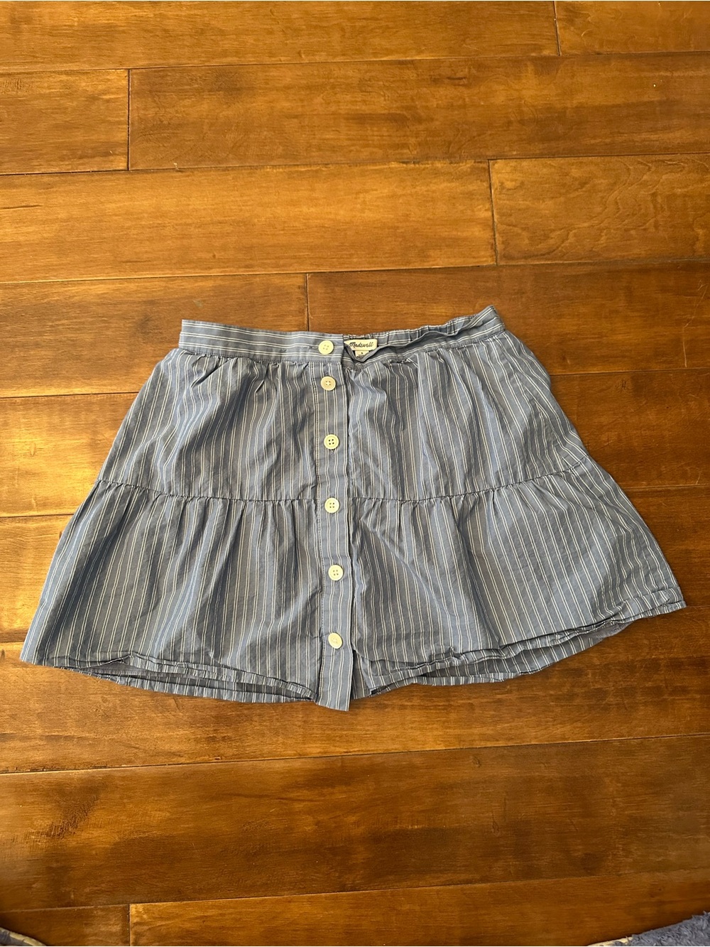 Madewell Striped Skirt